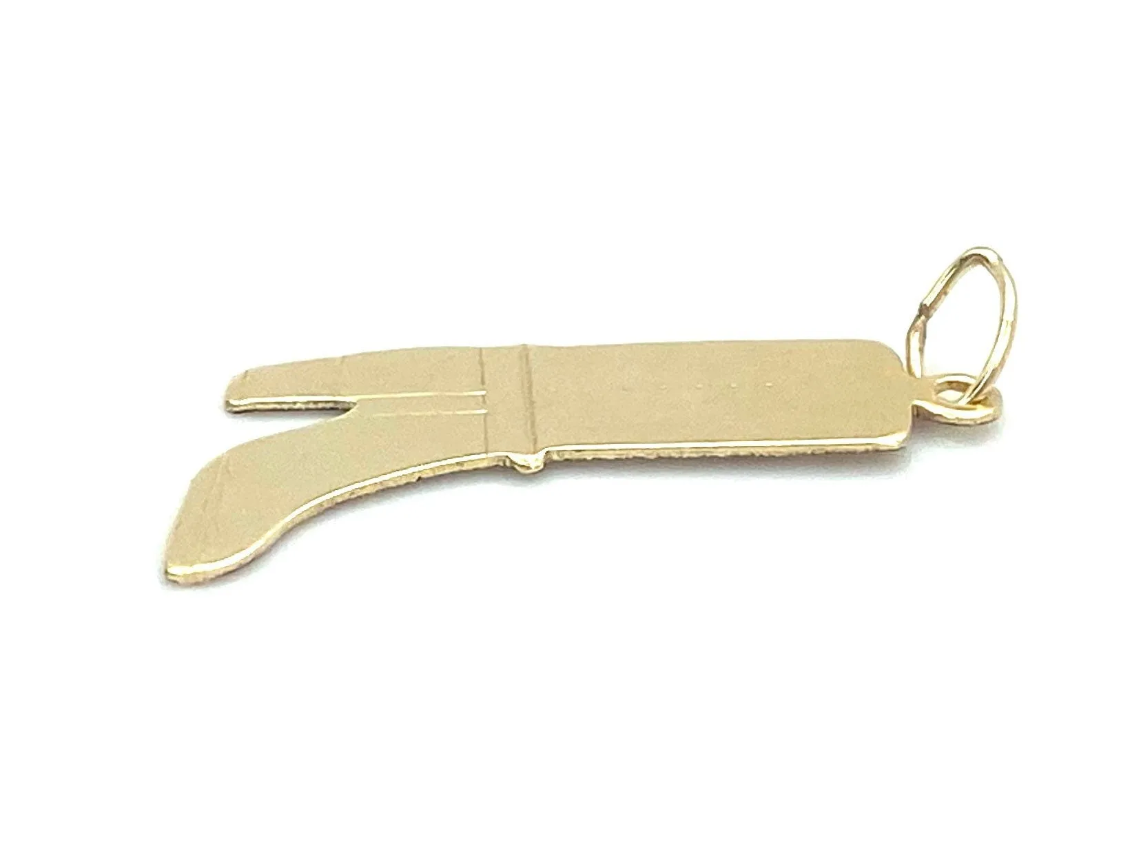 14KGF Boot Charm , Sku#459-C