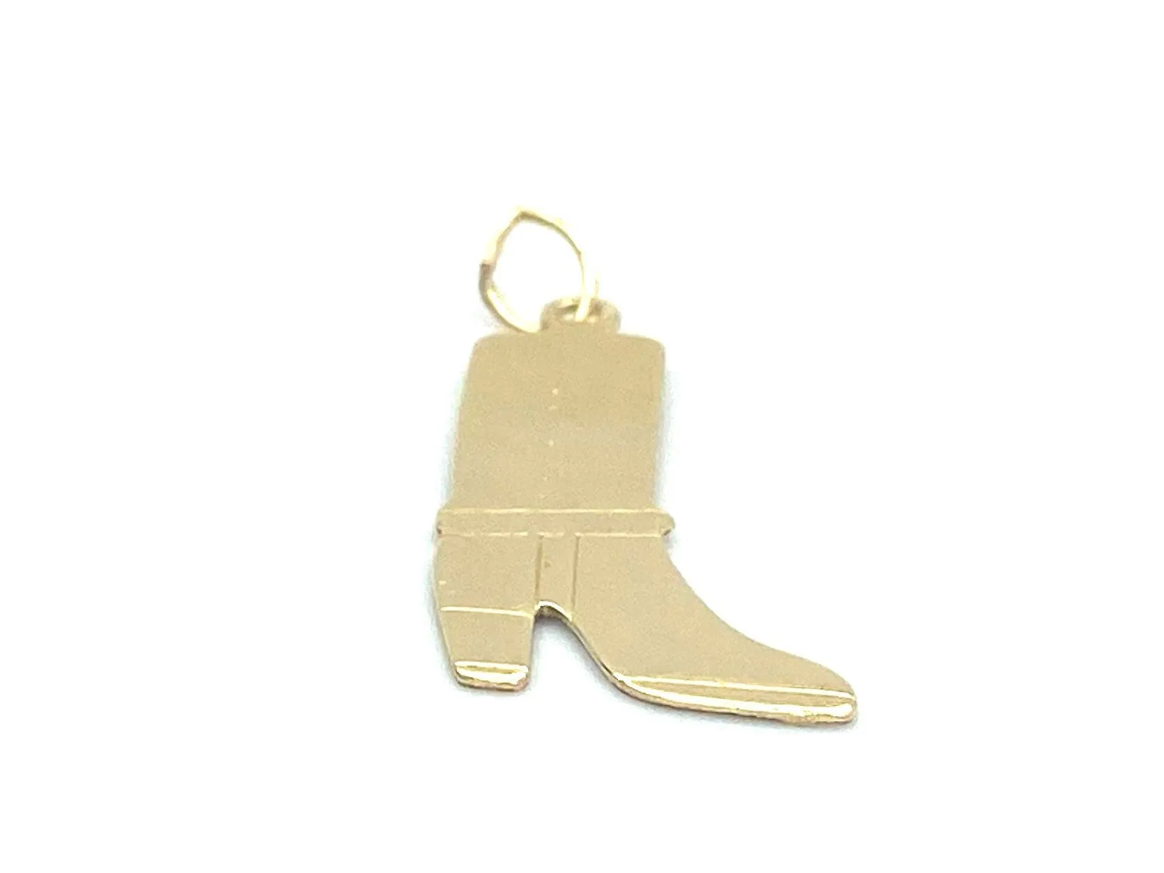 14KGF Boot Charm , Sku#459-C