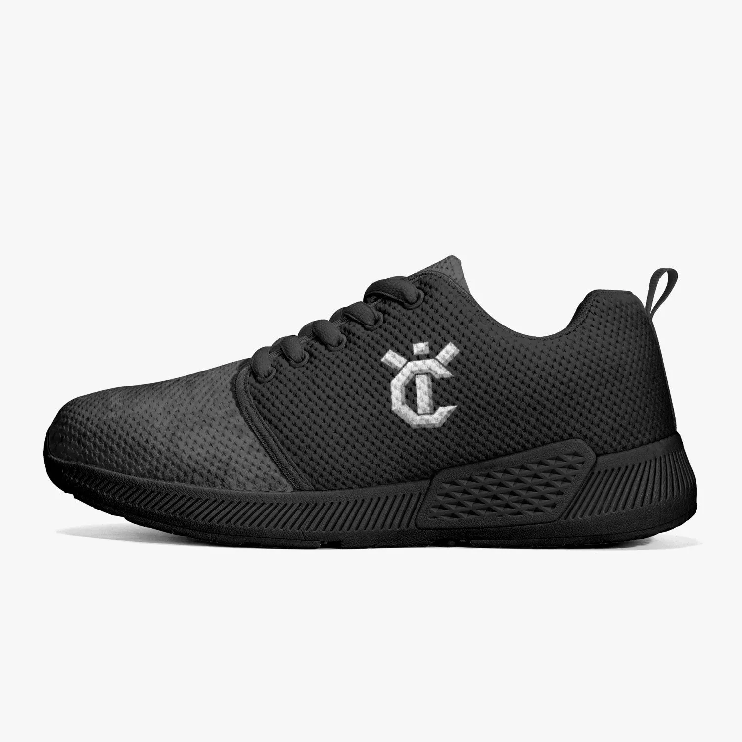 175. Stylish Mesh Running Shoes - White/Black