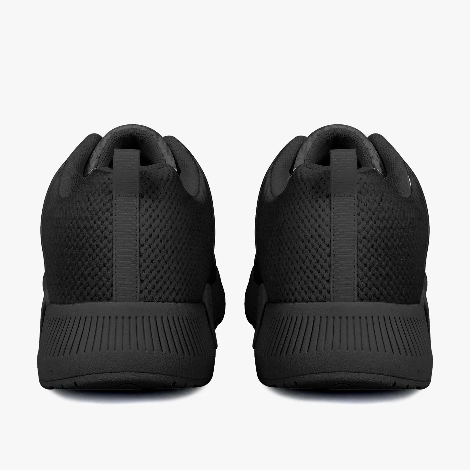 175. Stylish Mesh Running Shoes - White/Black