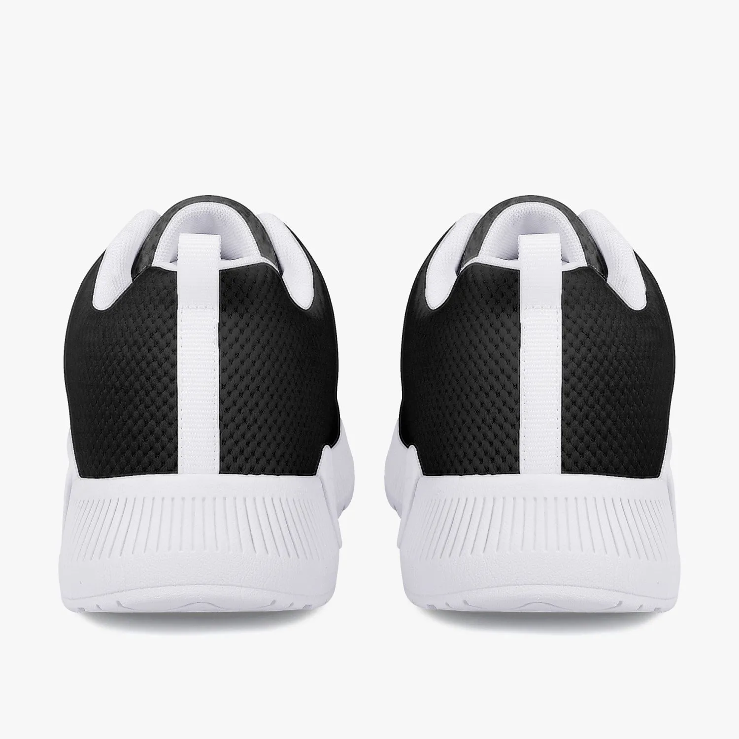 175. Stylish Mesh Running Shoes - White/Black
