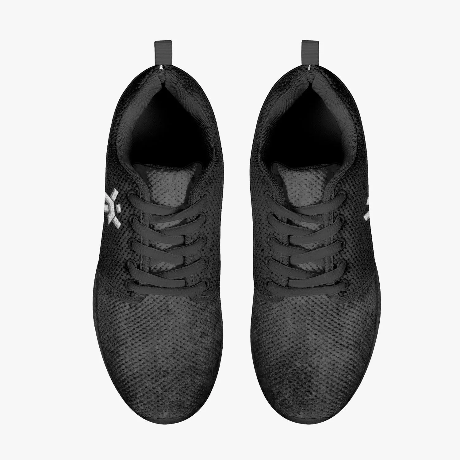 175. Stylish Mesh Running Shoes - White/Black