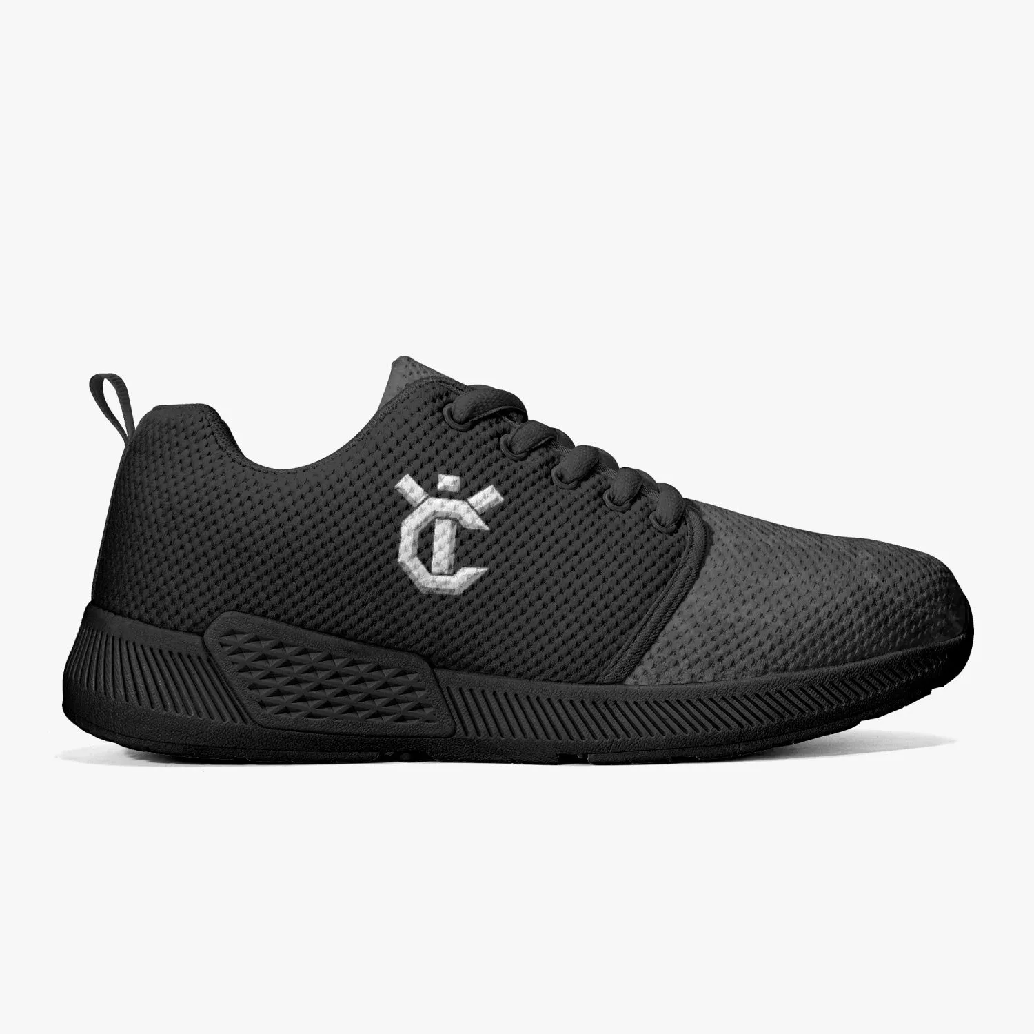 175. Stylish Mesh Running Shoes - White/Black
