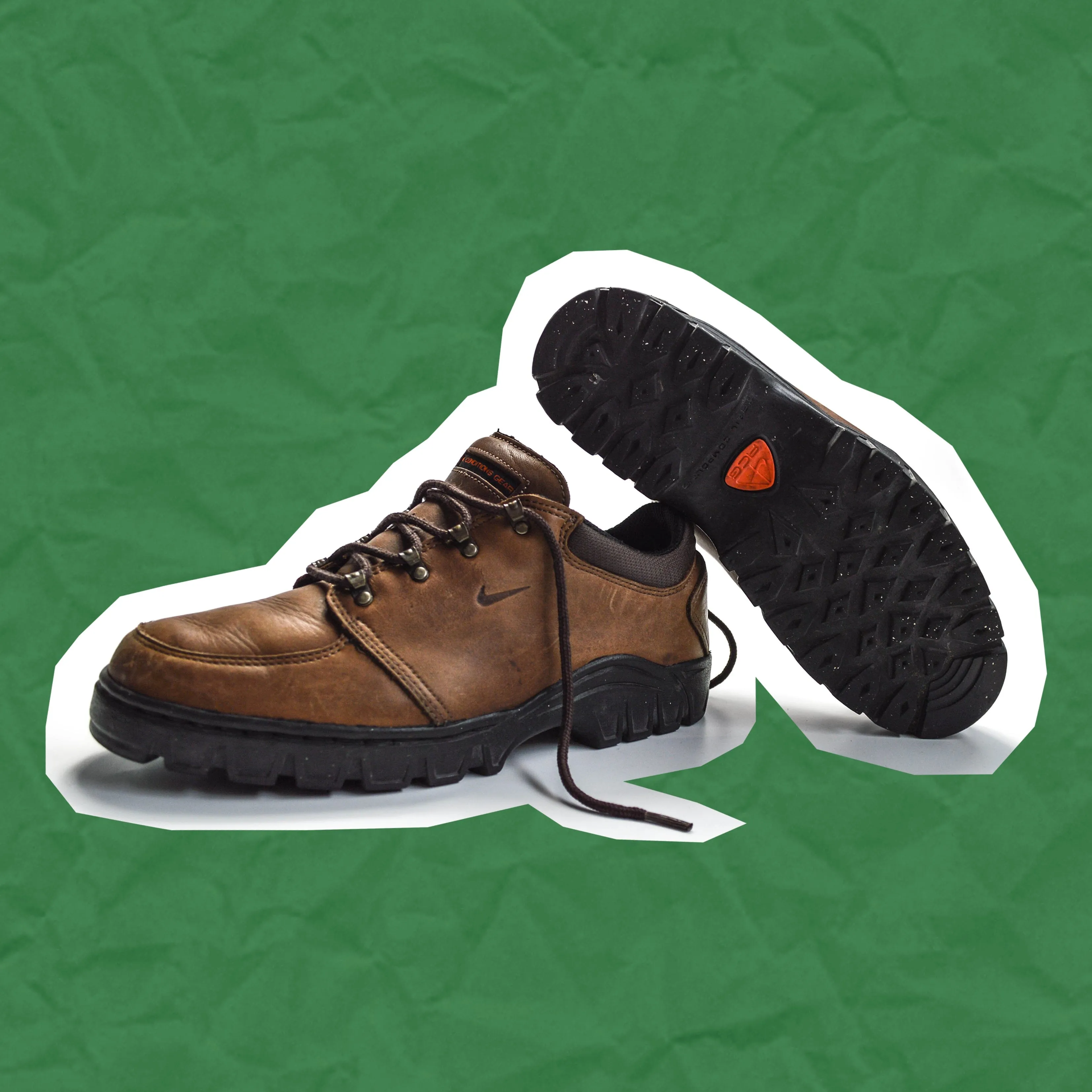 1999 Low Leather Hiking Boots  (UK9.5)