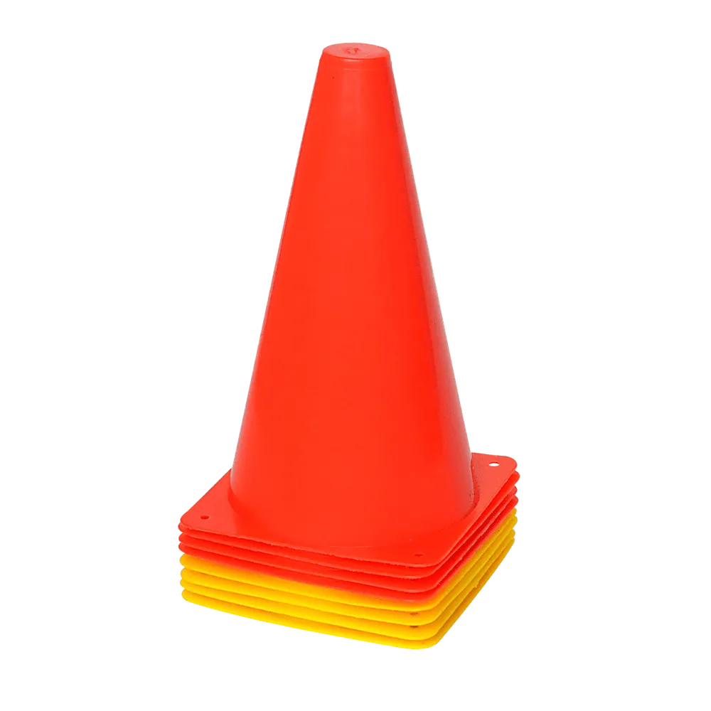 230mm Training Cones Set Witches Hat Football Soccer Rugby Traffic [ONLINE ONLY]