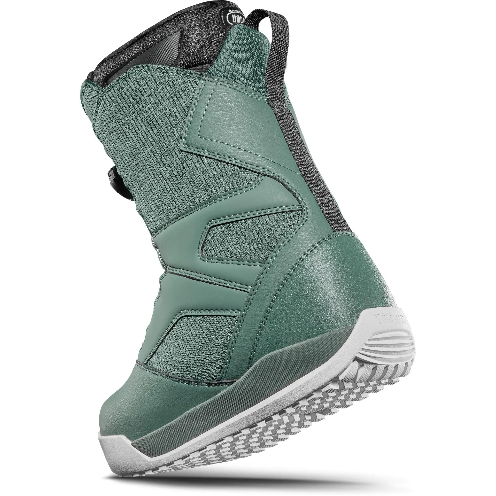 32 Womens STW Double Boa Snowboard Boot Green 2025