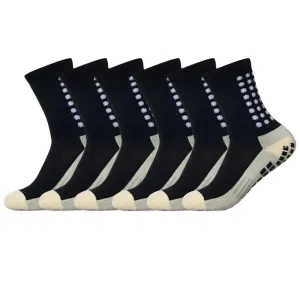 6 Pairs Non-slip Silicone Bottom Sports Socks