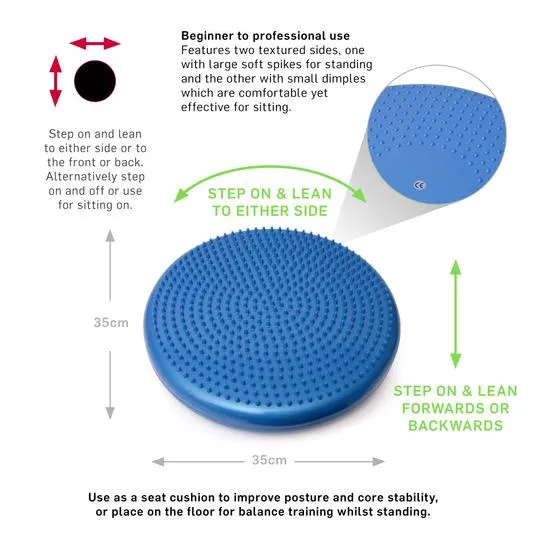 66fit Balance Cushion & Pump - 33cm