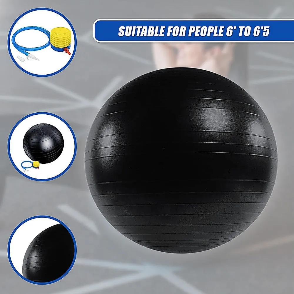 75cm Static Strength Exercise Stability Ball with Pump [ONLINE ONLY]