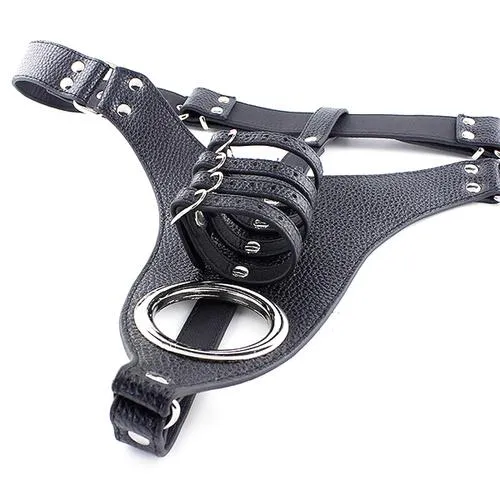 9815M   Cock & Balls Penis Straps Restraint Waist Harness