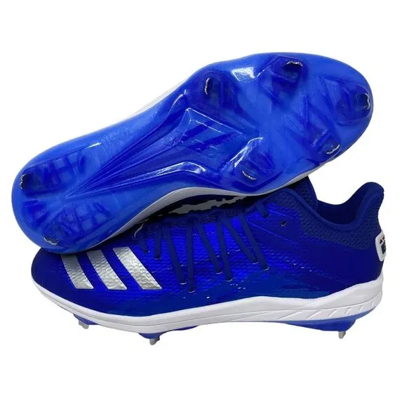 Adidas Adizero Afterburner 6 Speed Baseball Cleats Men Size 14 Royal Blue G27656