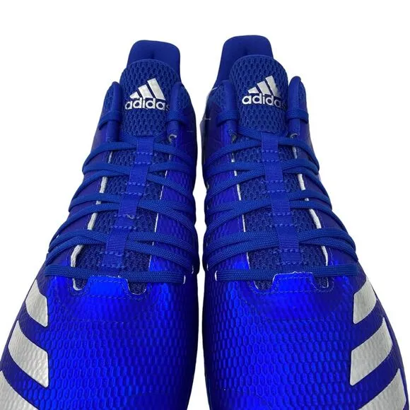 Adidas Adizero Afterburner 6 Speed Baseball Cleats Men Size 14 Royal Blue G27656