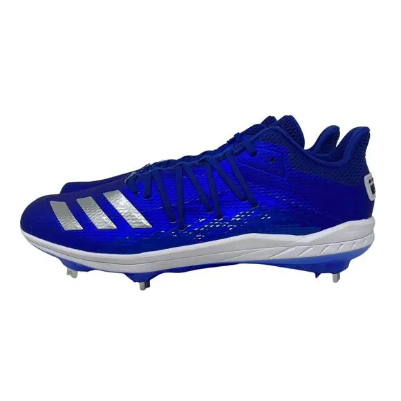 Adidas Adizero Afterburner 6 Speed Baseball Cleats Men Size 14 Royal Blue G27656