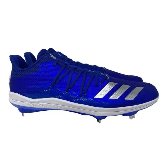 Adidas Adizero Afterburner 6 Speed Baseball Cleats Men Size 14 Royal Blue G27656