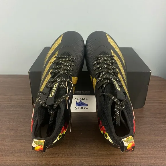 Adidas Adizero Black Impact Speed Coronation Football Cleats IG5908 Mens Size 11