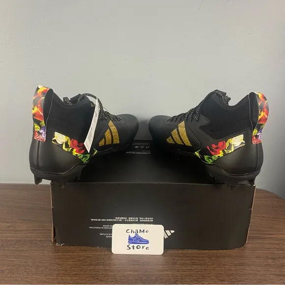 Adidas Adizero Black Impact Speed Coronation Football Cleats IG5908 Mens Size 11