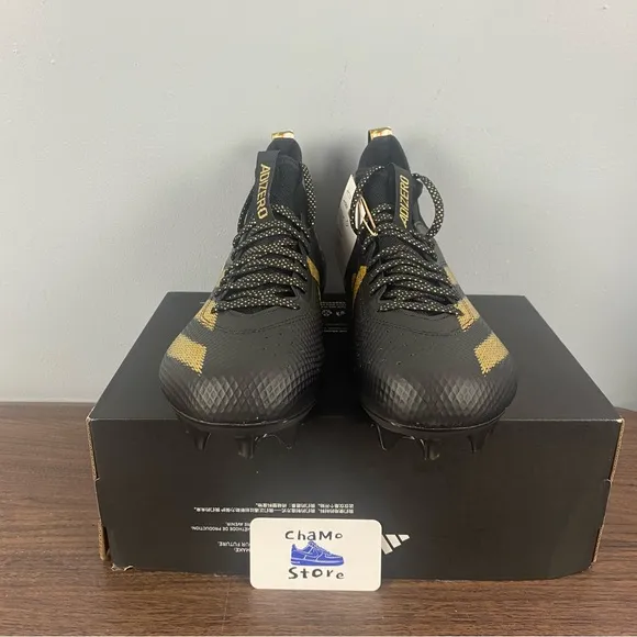 Adidas Adizero Black Impact Speed Coronation Football Cleats IG5908 Mens Size 11