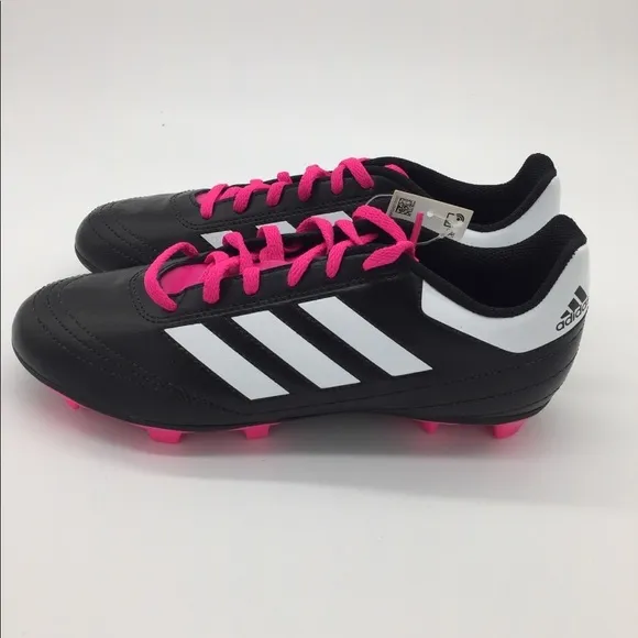 Adidas COPA Soccer Cleats Black/pink/white Size 6Y