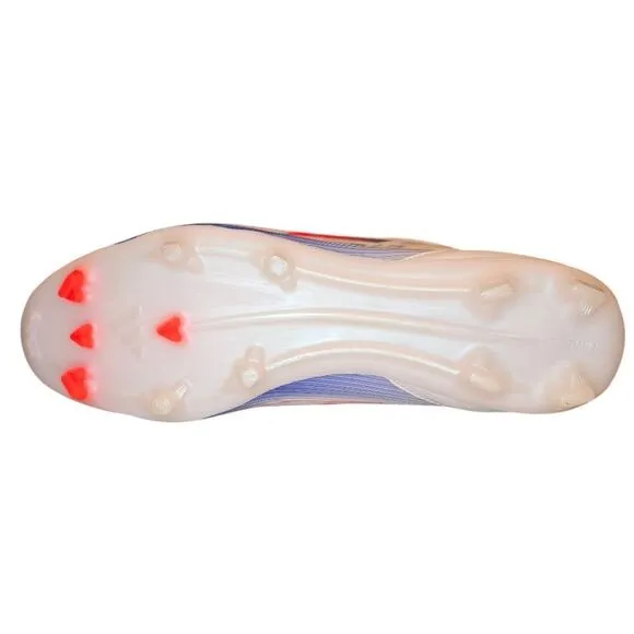 Adidas F50 League FG / MG Soccer Cleats Men Size 13 #IE0601 White / Blue / Red