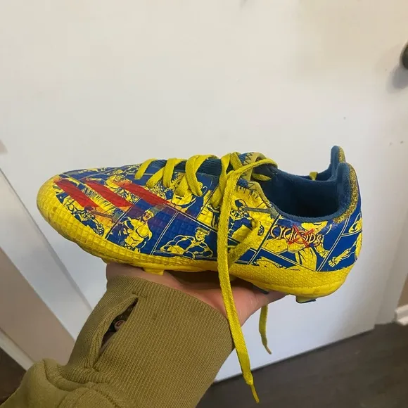Adidas Marvel Cyclops Superhero Soccer Cleats