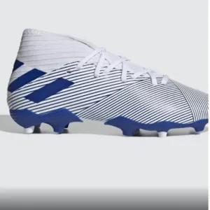Adidas Nemeziz Soccer Cleats Blue And White Size 11.5