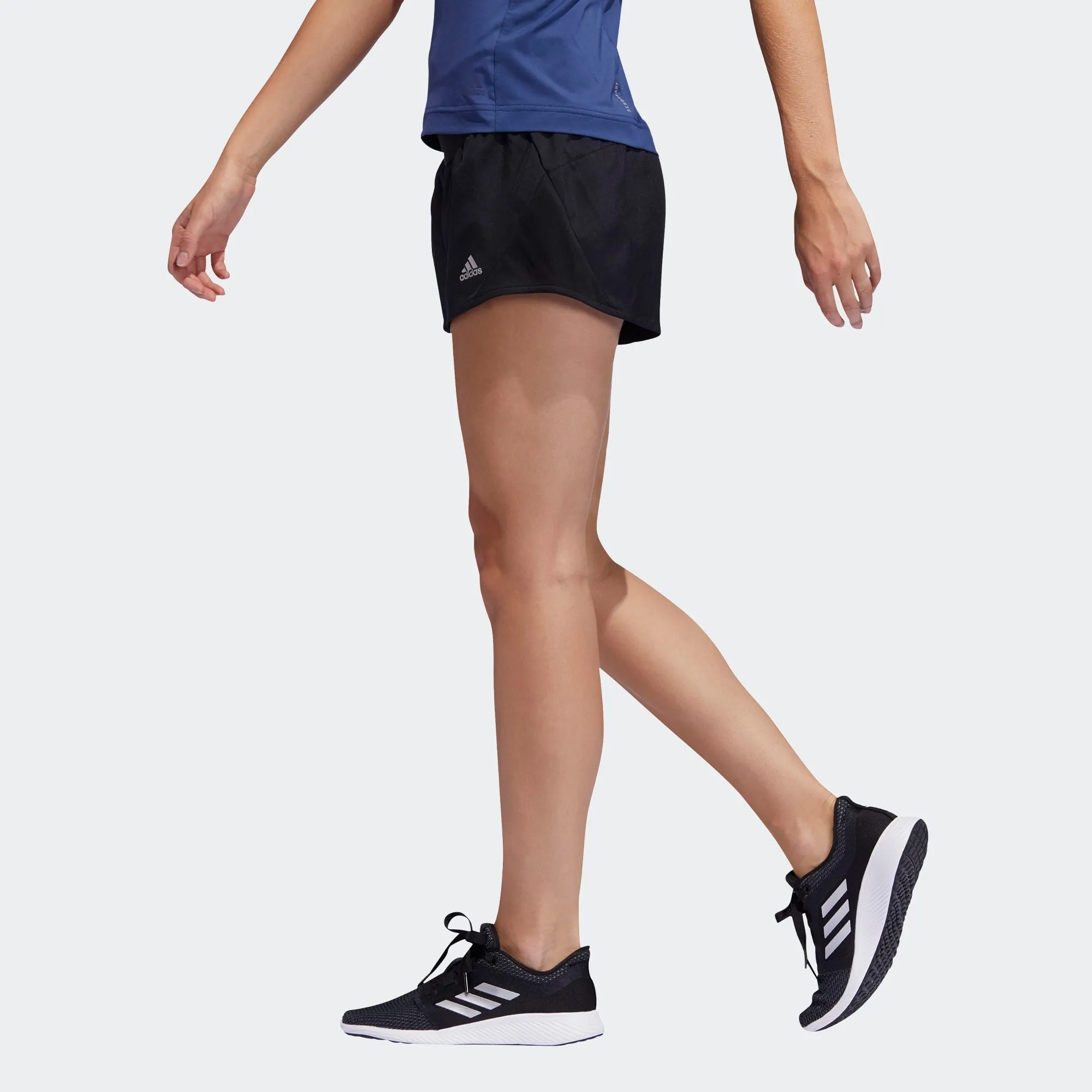 ADIDAS RUN IT 3 STRIPE SHORTS