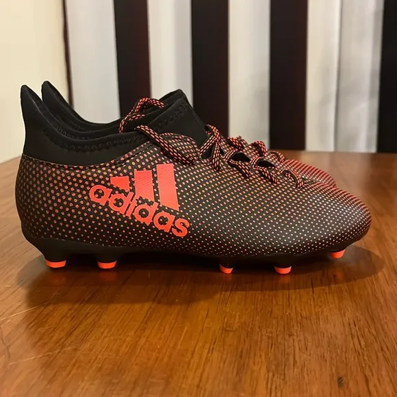 Adidas X 17.3 FG J Junior Youth Boys Soccer football cleats shoe S82368 Size 4