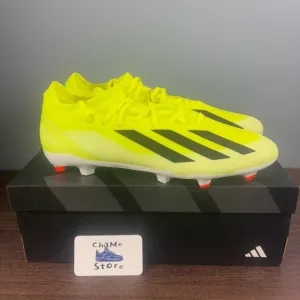 Adidas X Crazyfast League FG Yellow Athletic Soccer Cleats IG0605 Men’s Sz 12
