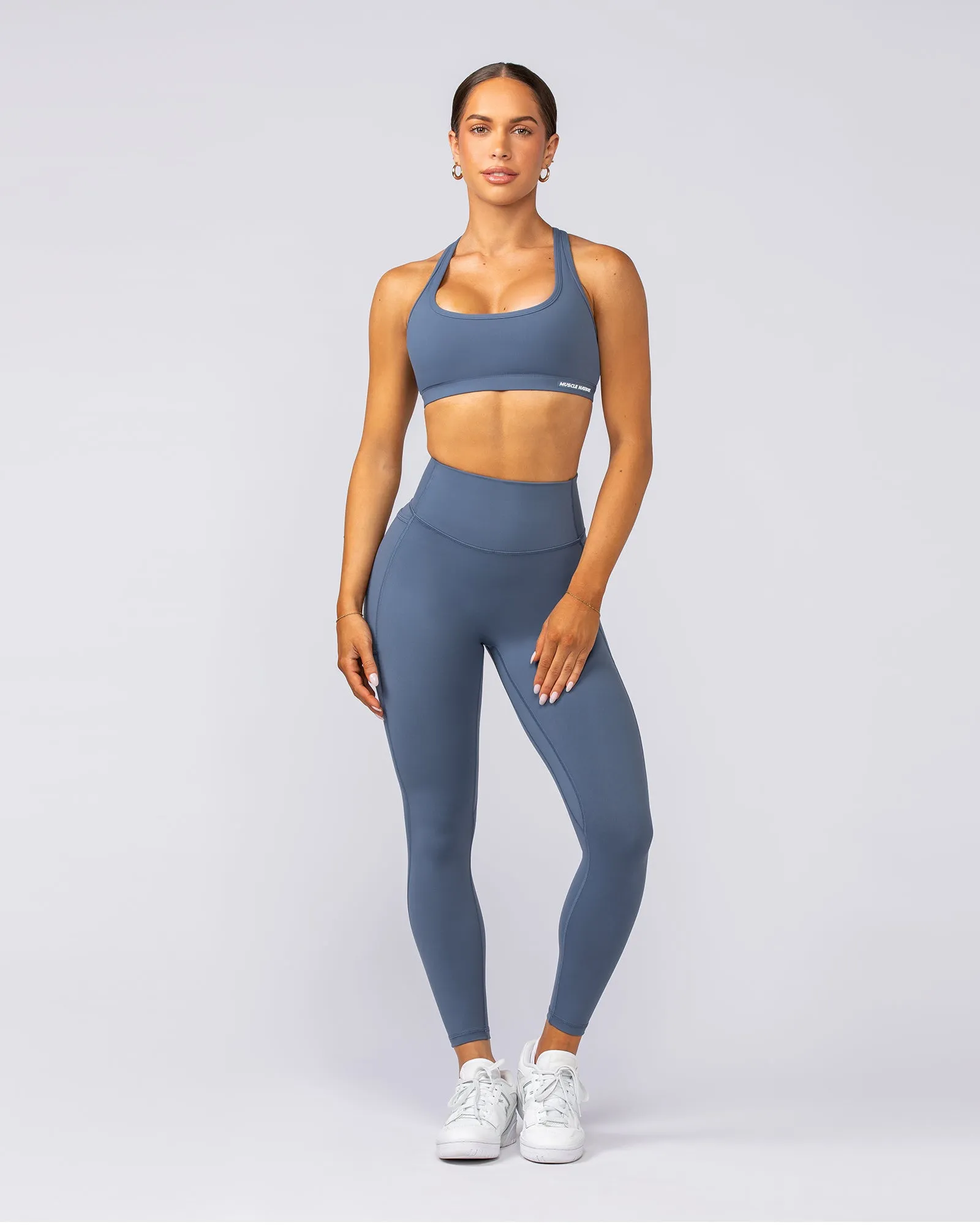 Agility Pocket Ankle Length Leggings - Arctic
