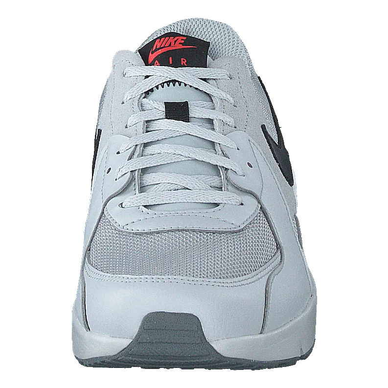 Air Max Excee Gs Grey Fog/white/track Red/black