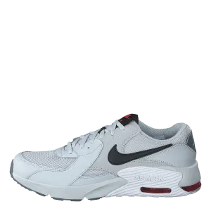 Air Max Excee Gs Grey Fog/white/track Red/black