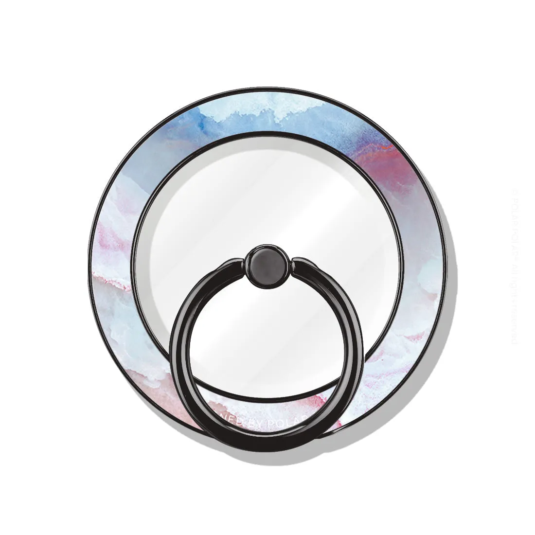 Almond Coast - Black MagSafe Phone Grip and Ring Holder Stand