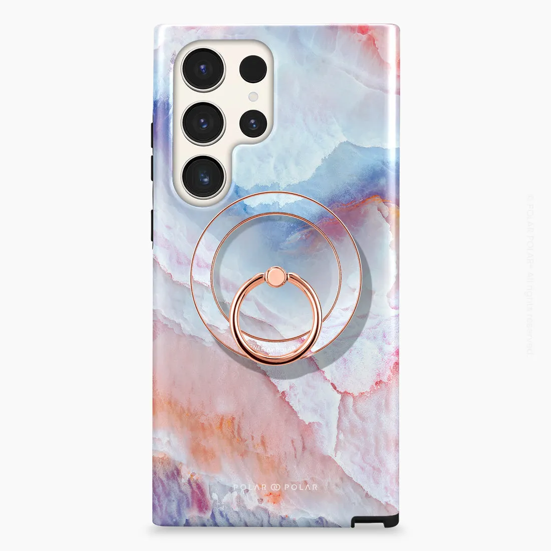 Almond Coast - Rose Gold MagSafe Phone Grip and Ring Holder Stand