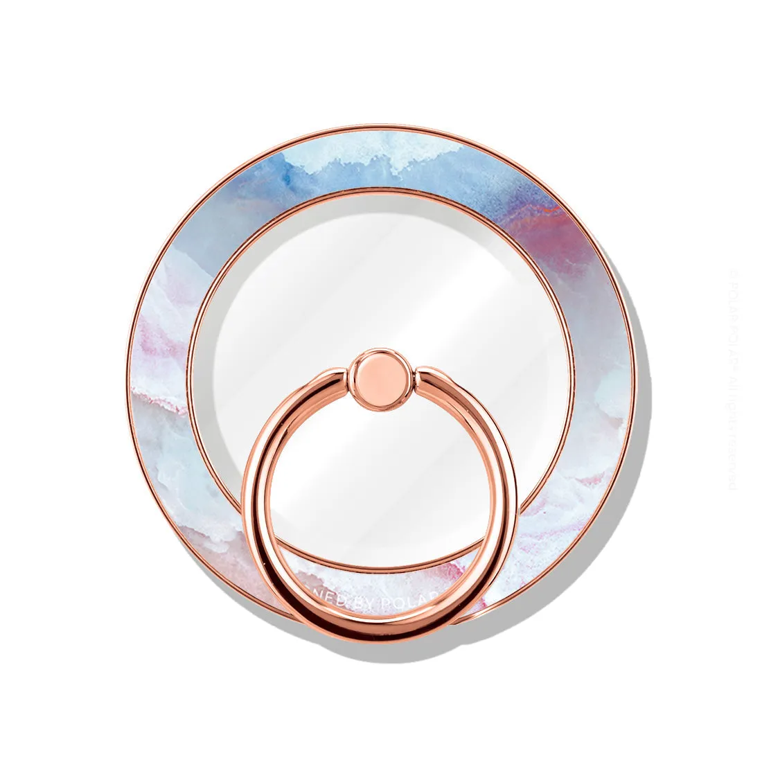 Almond Coast - Rose Gold MagSafe Phone Grip and Ring Holder Stand