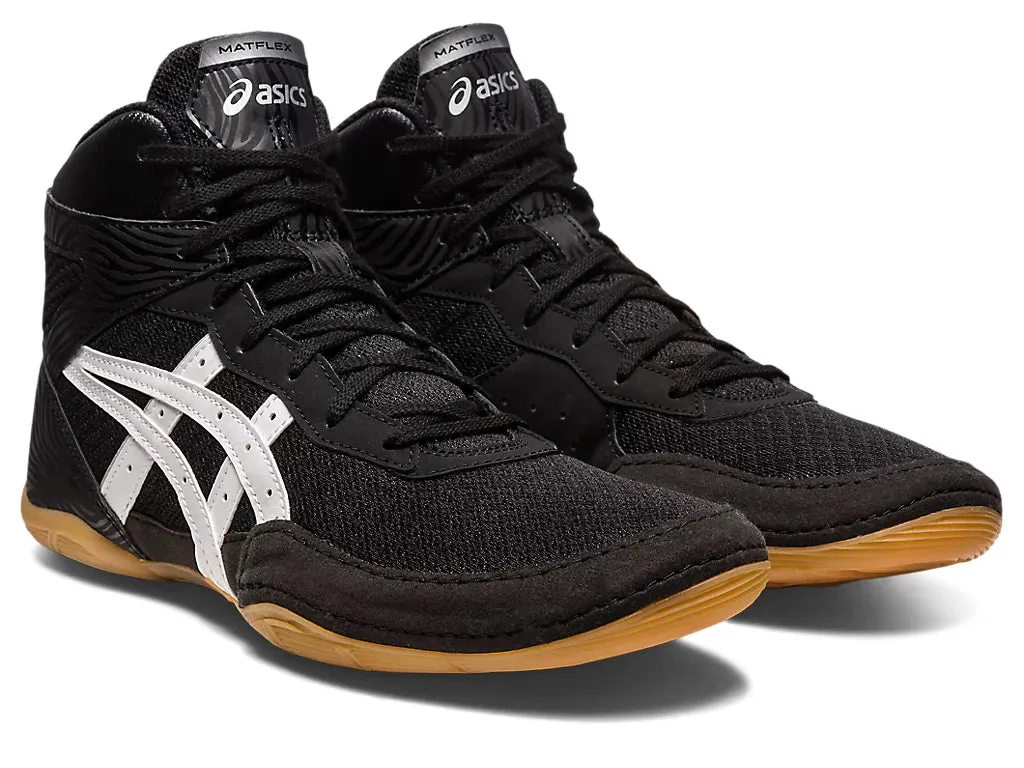 ASICS Wrestling Shoes Matflex 7  [Black/White]