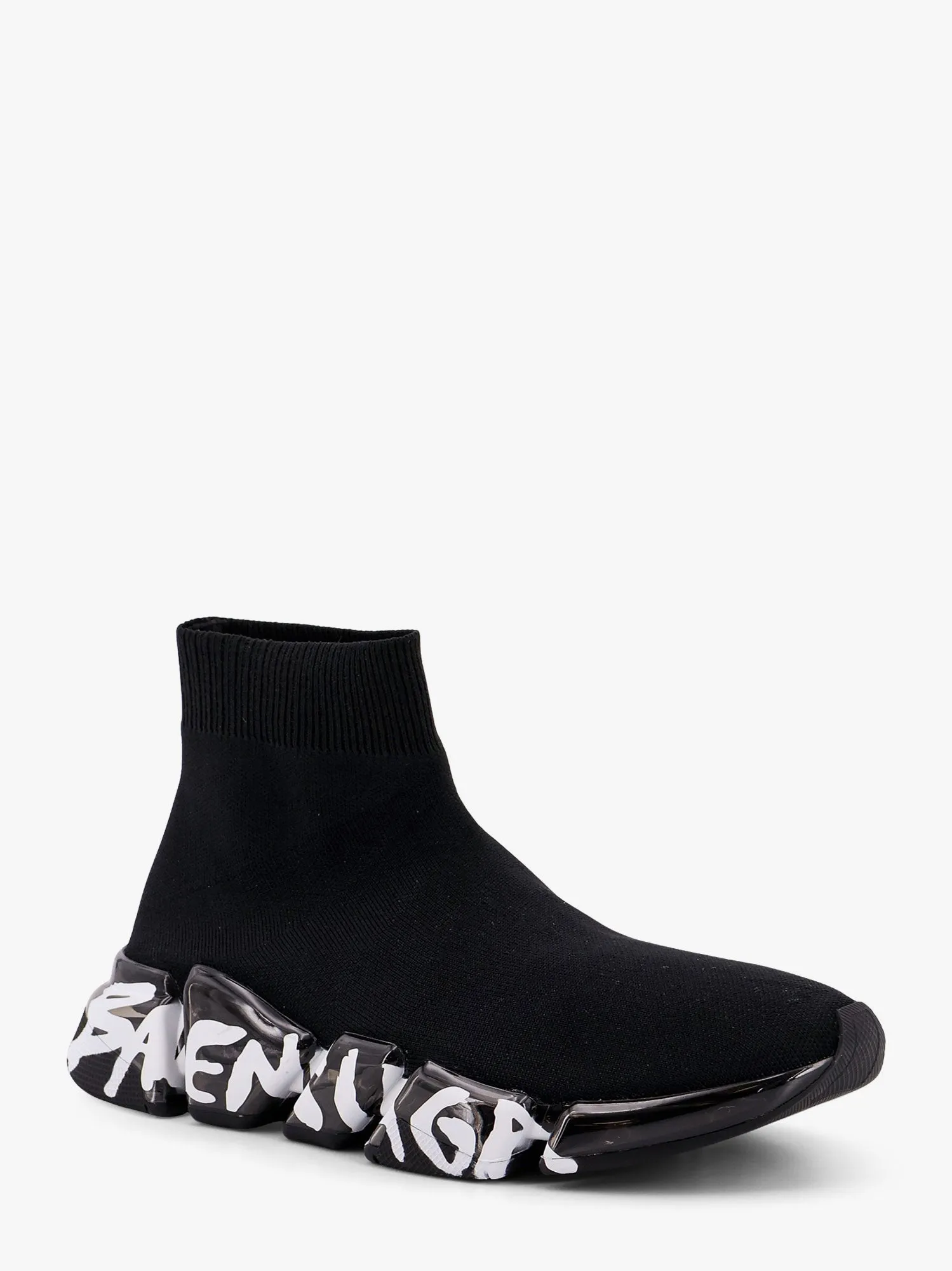 Balenciaga Speed 2.0 Graffiti Recycled Knit Sneaker