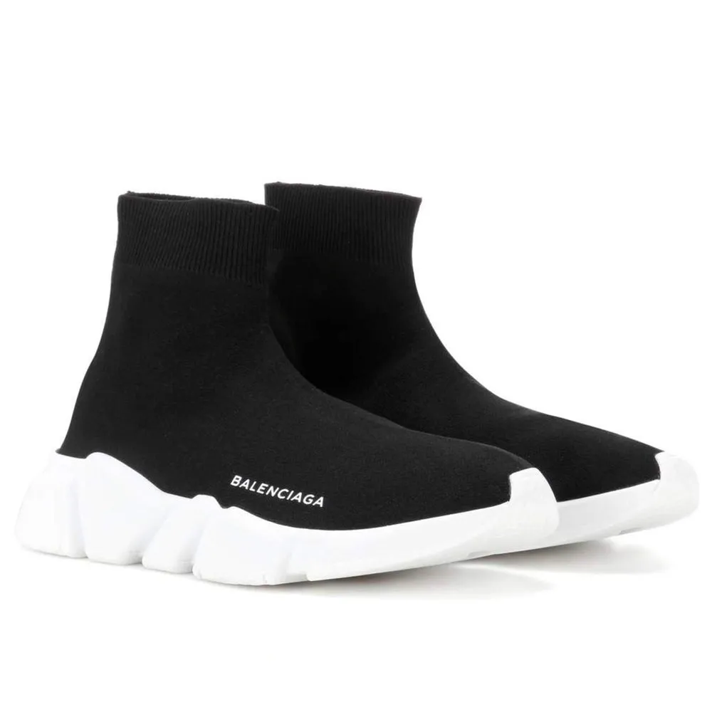 Balenciagaa Speed Trainer Black/White (Dot Perfect)
