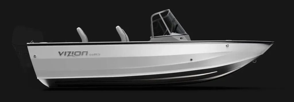 Barca de aluminiu Vizion 440CS