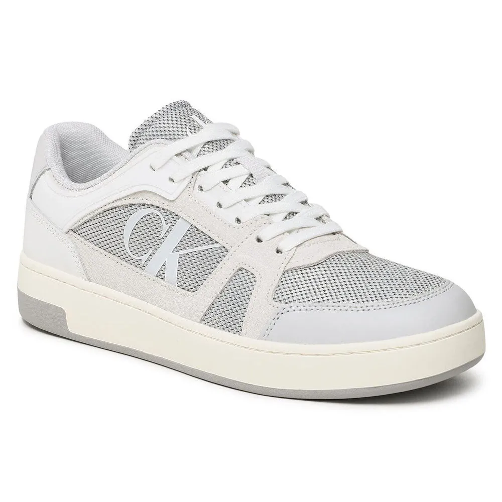 Basket Cupsole Laceup Mix - White Multi