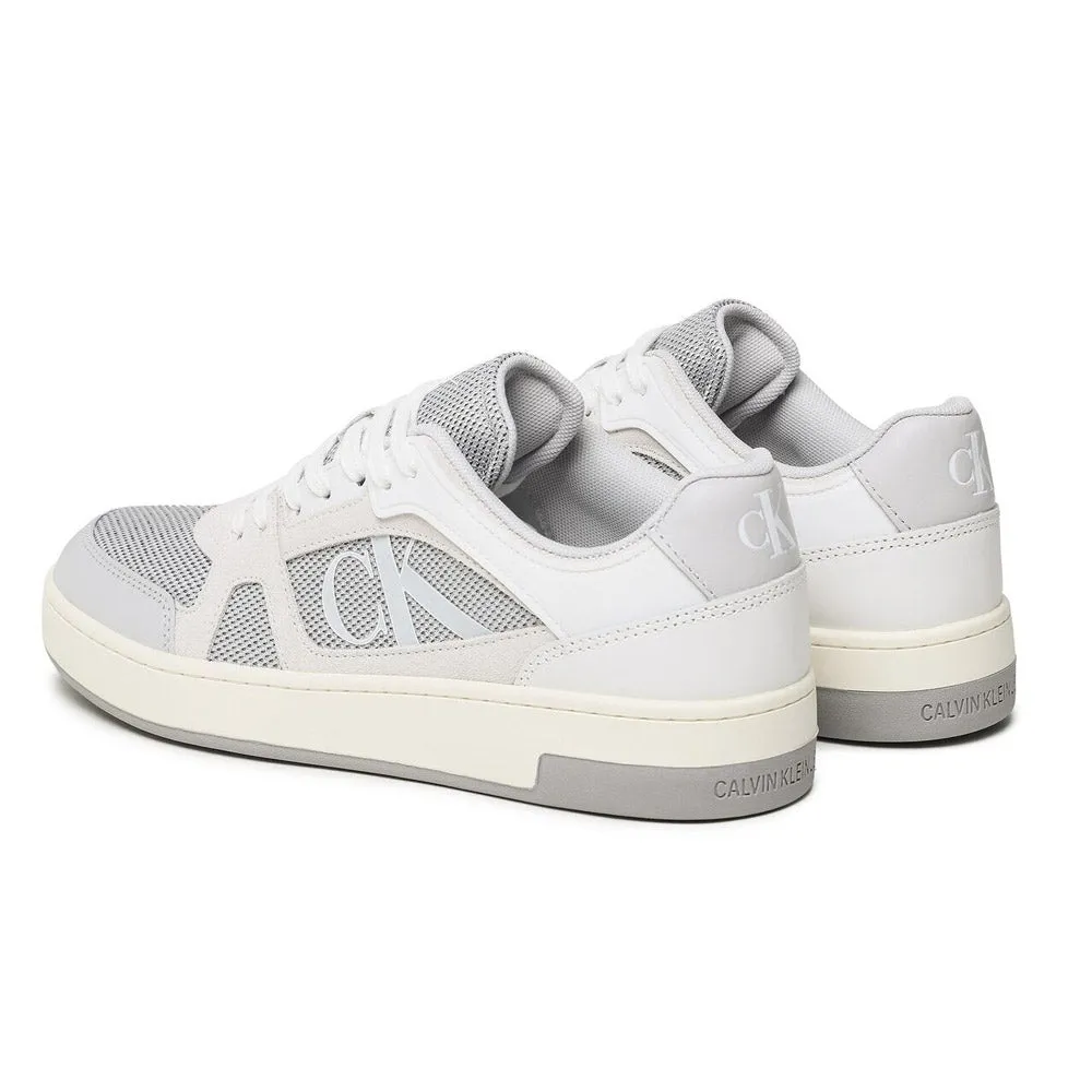 Basket Cupsole Laceup Mix - White Multi