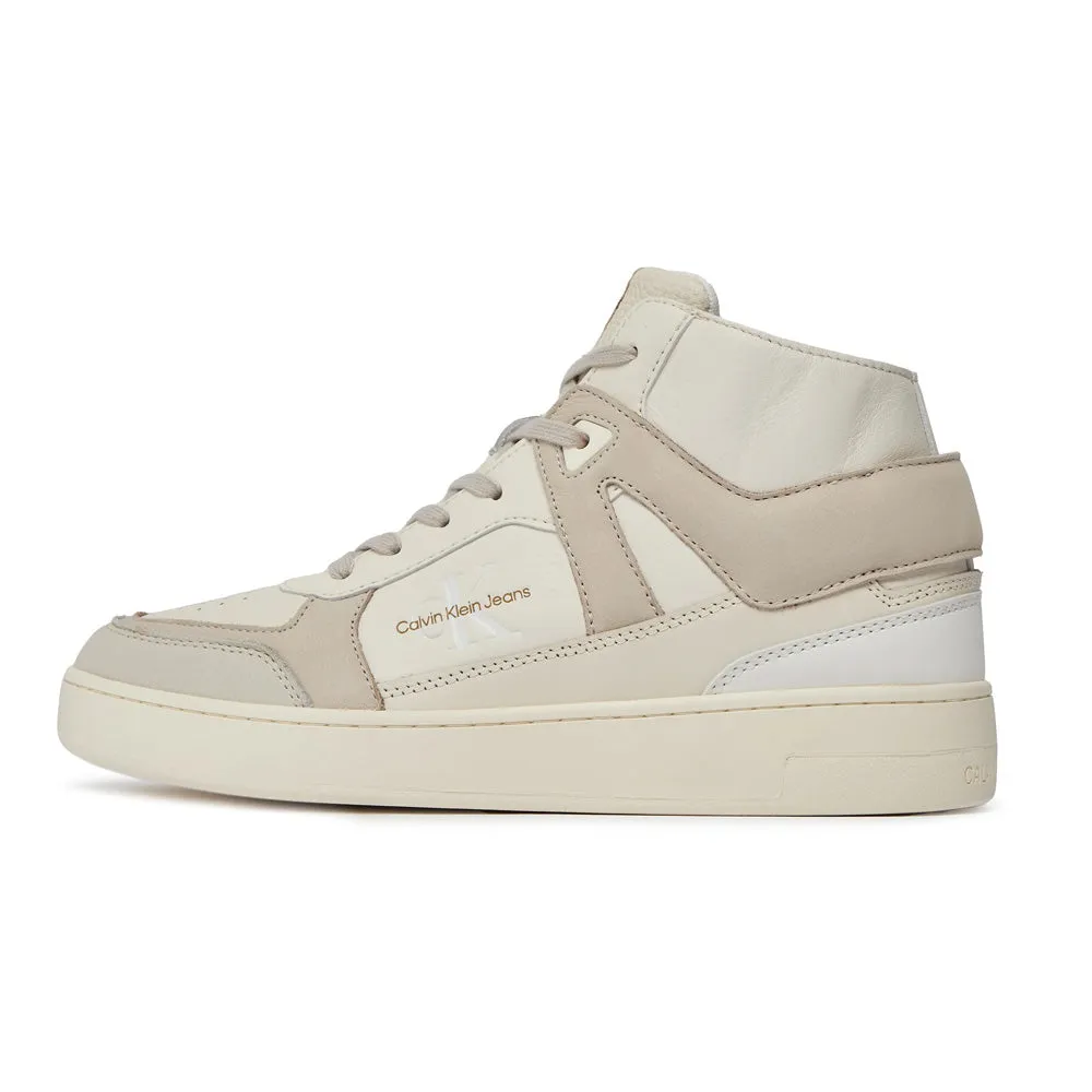 Basket Cupsole Leather Sneaker - White Multi