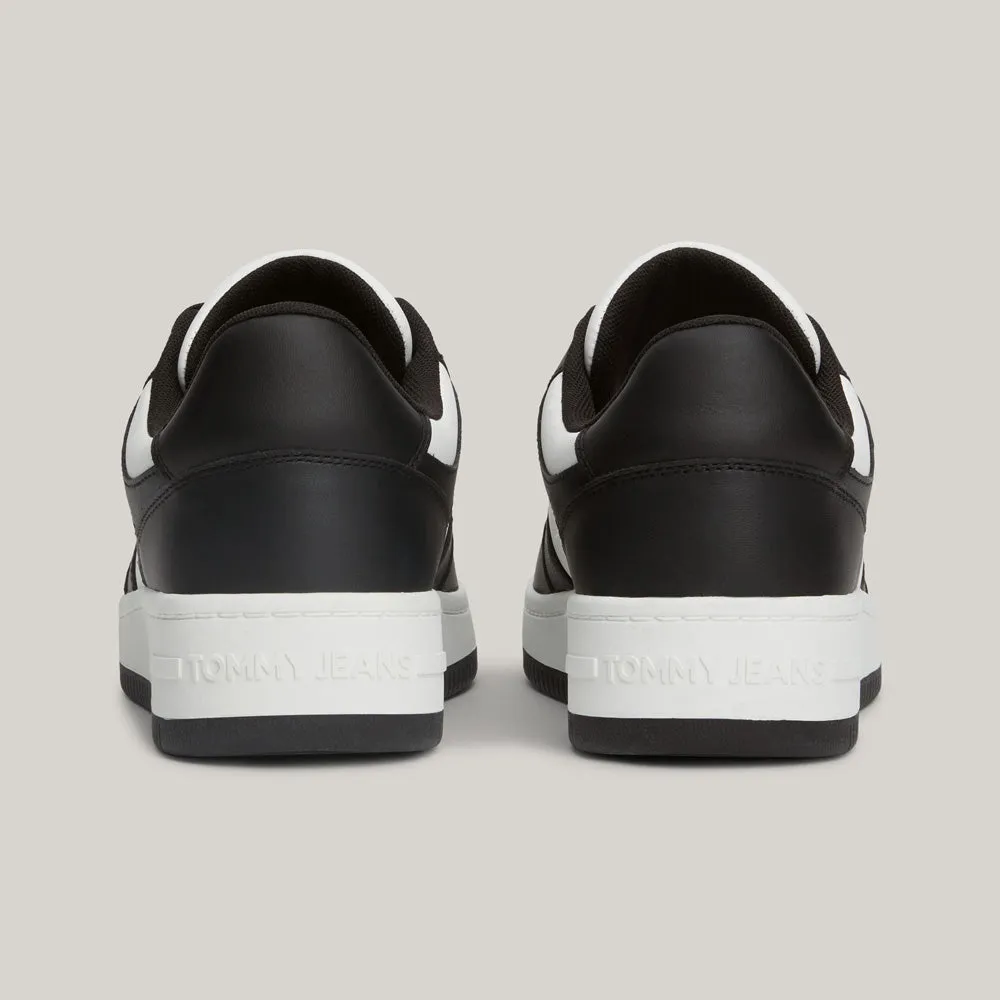Basket Leather Sneaker - Black Multi