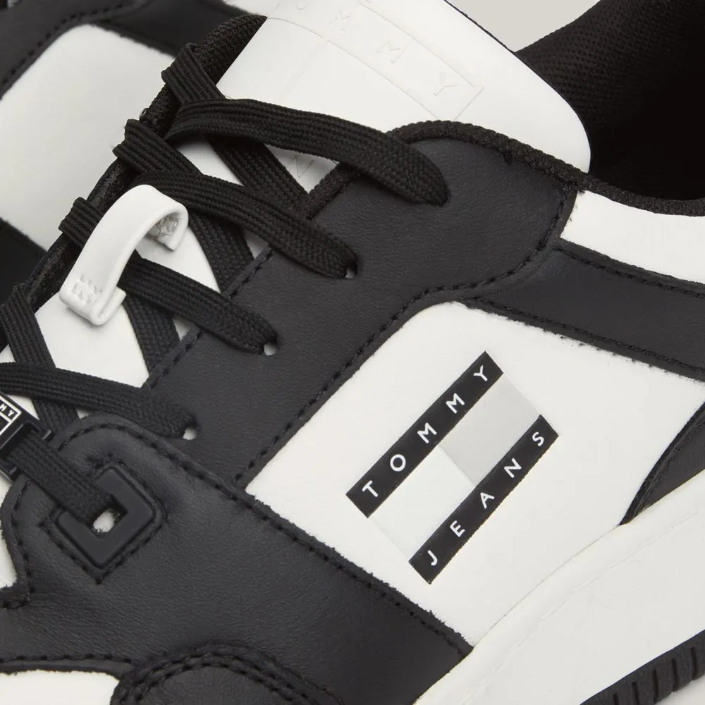 Basket Leather Sneaker - Black Multi