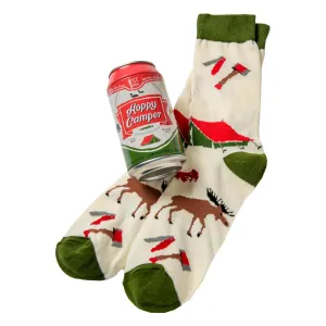 Beer Can Socks - Hoppy Camper