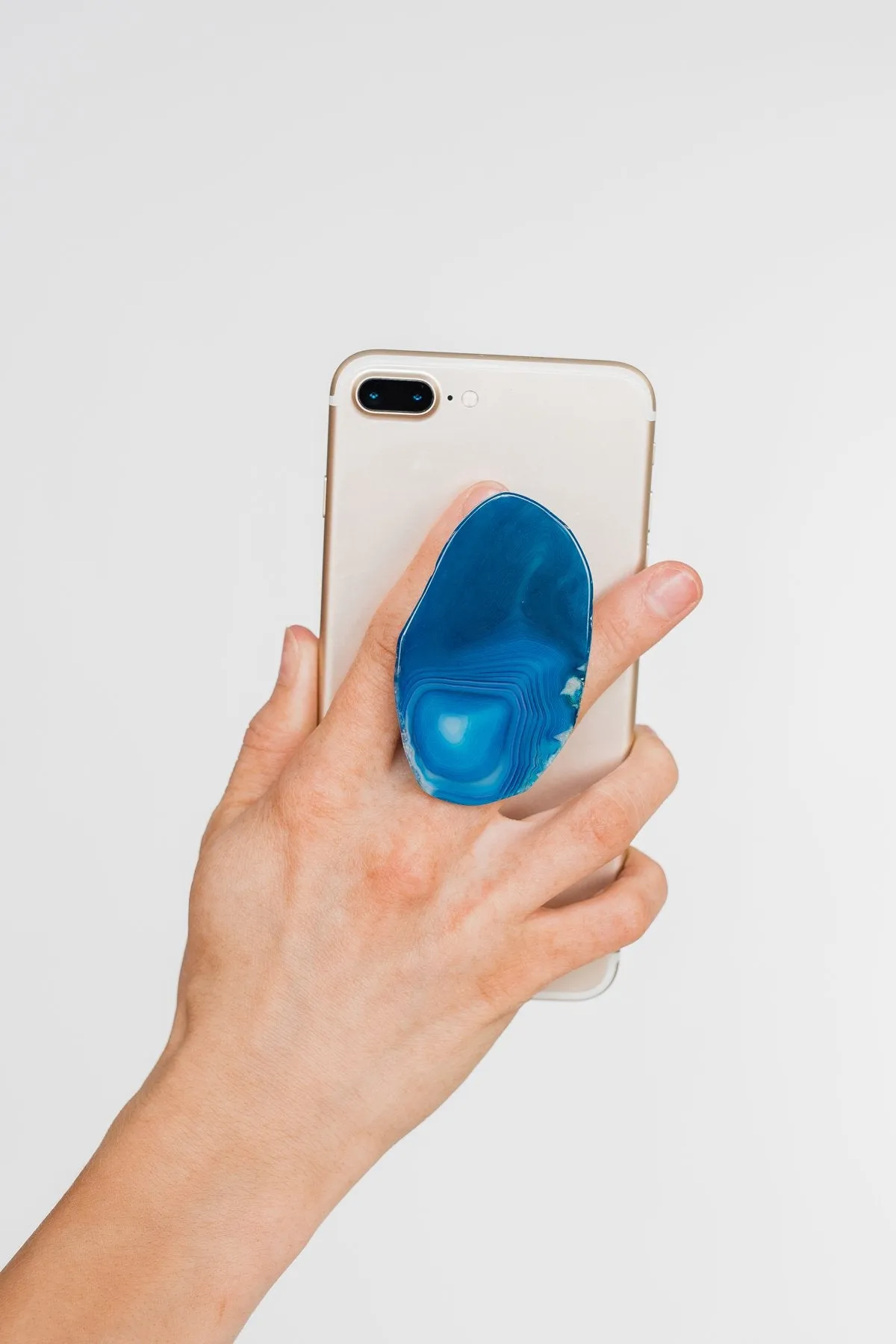 Blue Gem Phone Grip
