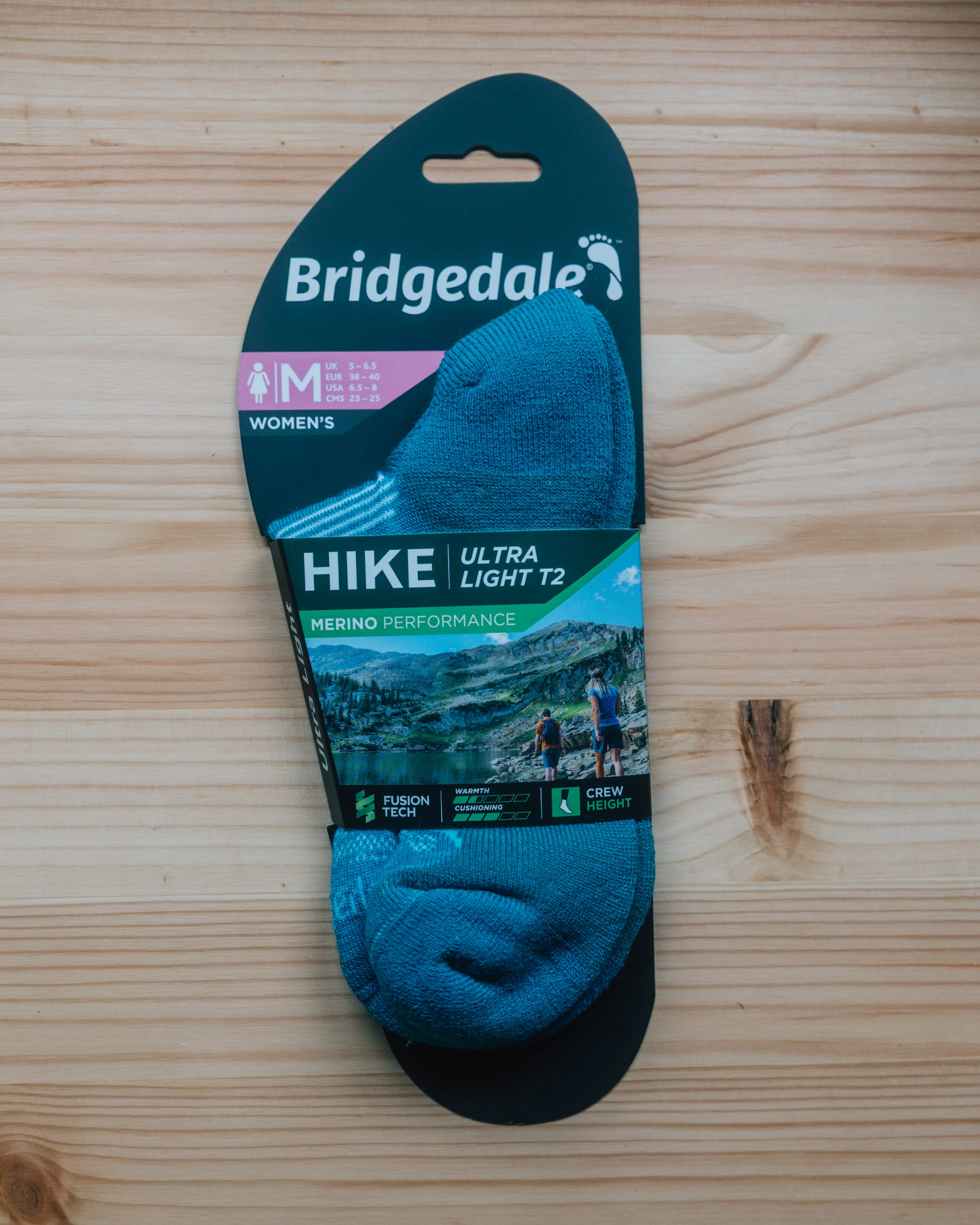 Bridgedale Women's Hike Ultra Light Merino Socks
