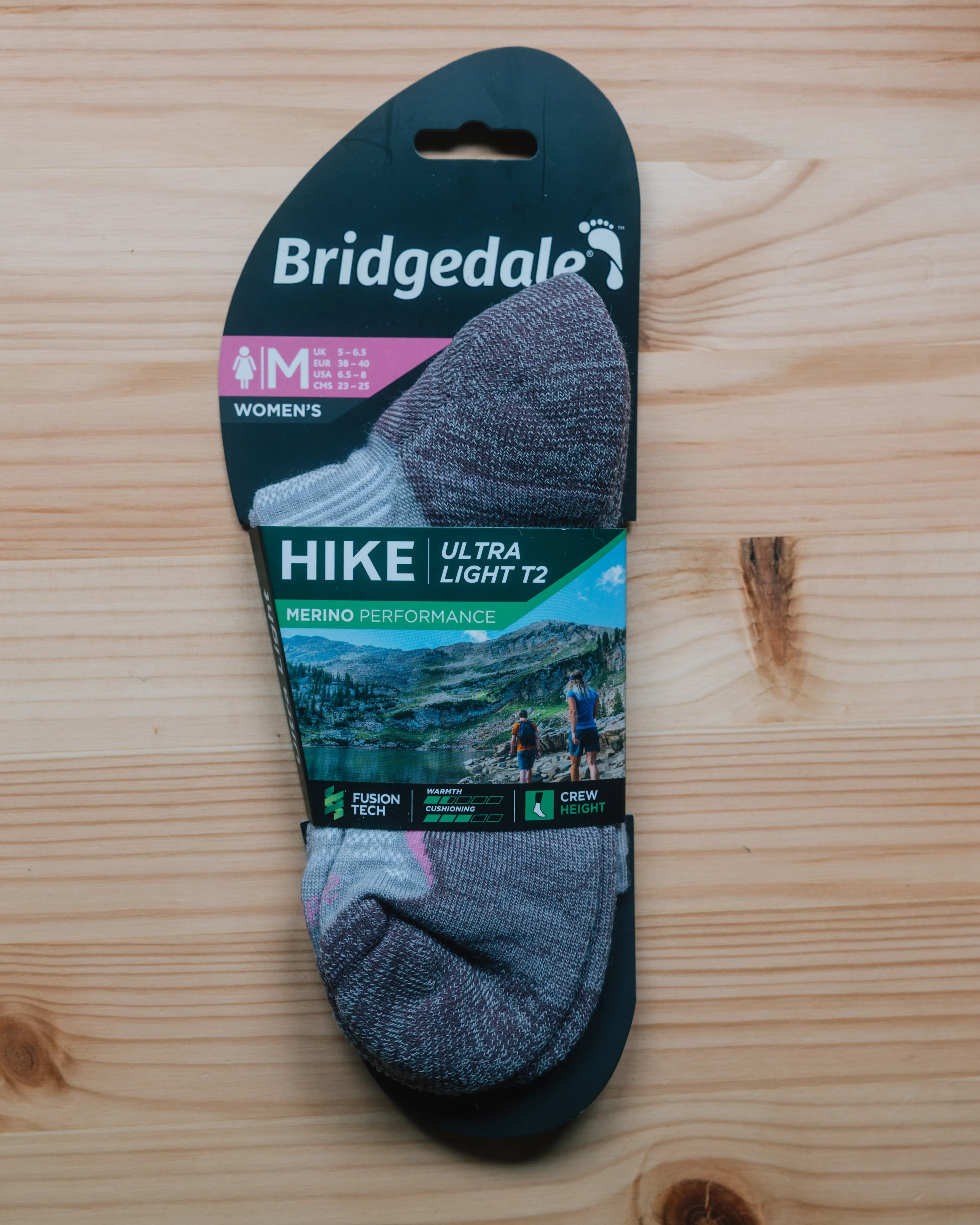 Bridgedale Women's Hike Ultra Light Merino Socks