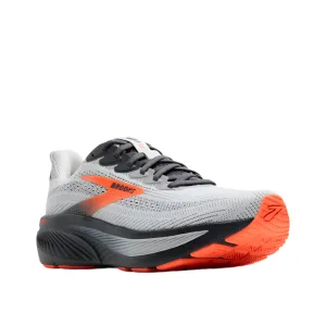 Brooks Men's Ghost 17 Dynamic Road Running Sneaker - Oyster Mushroom/Orange/Ebony