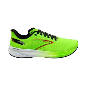 Brooks Men's Hyperion Road Running Shoes - Green Gecko/Red Orange/White
