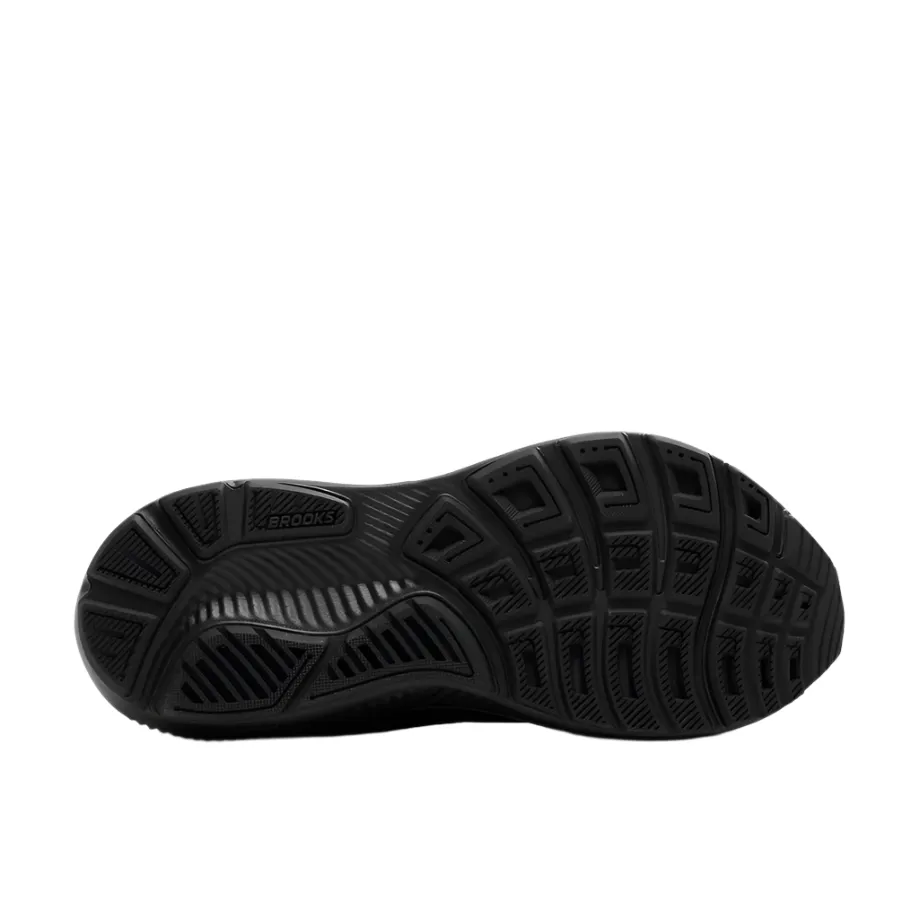 Brooks Women's Ghost 17 Dynamic Road Running Sneaker - Black/Black/Ebony